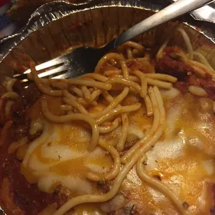 Baked spaghetti v