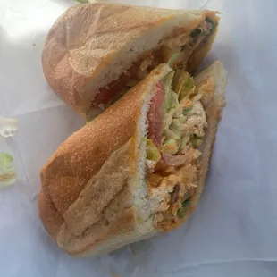 Chicken sub all the way