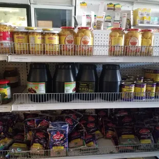 Pickles, olives,  and more