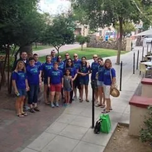 Our staff volunteering at Ben's Bells