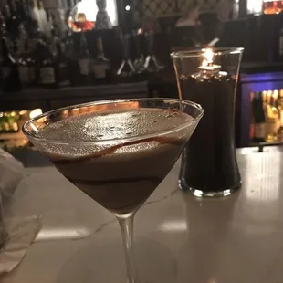 Chocolate Martinis for the girls!