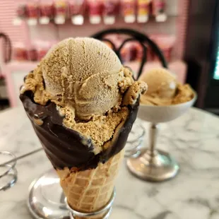 Pumpkin ice cream