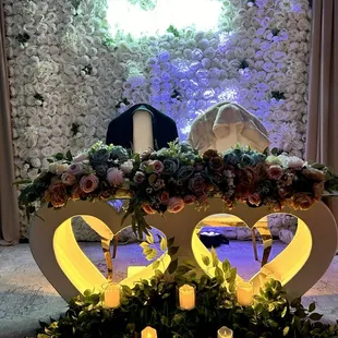 Beautiful sweetheart table
