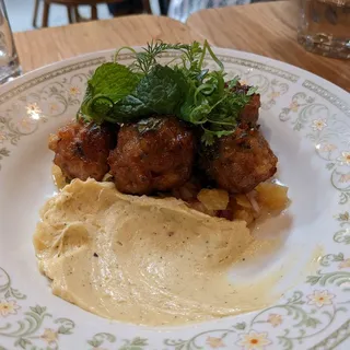 Honey Baked Ham Meatballs