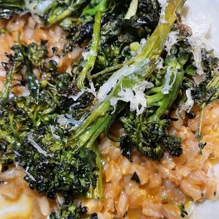 Farro Risotto and Broccoli*