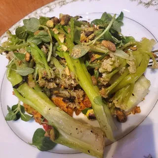 Grilled Sprouting Cauliflower***