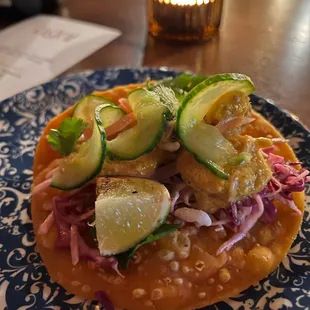 Bengali Shrimp Taco
