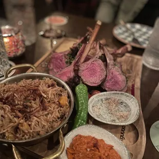 Lamb chops for 2