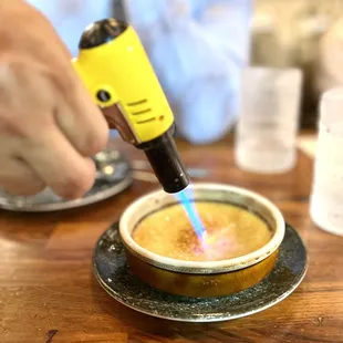 Crème Brûlée - so so good.