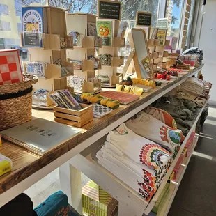 Shirts, cards, stickers, note cards, hair clips
