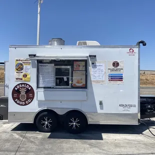 Food truck exterior