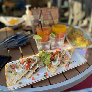 Chicken Quesadilla... sooo good!!