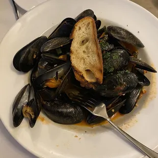 Mussels special appetizer