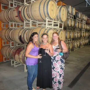 Inside the Barrel Room!