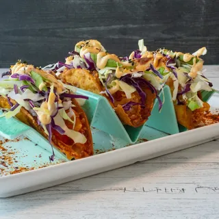 Tacos Dorados De Camaron