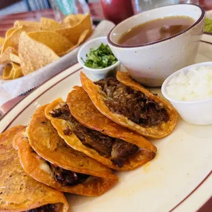 a plate of food