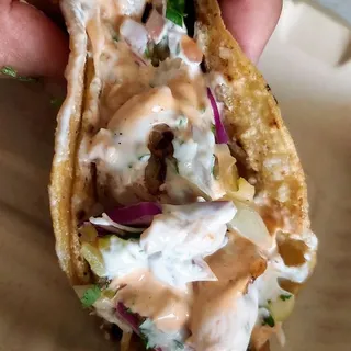 Steak and Shrimp Taco