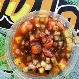 Tostada Mango Chamoy