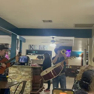 Music acts coming in and out