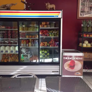 More fresh fruit