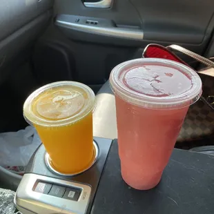 Mango Orange and Guava agua fresca