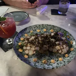 Octopus Carpaccio