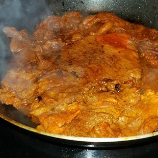 Marinated beef