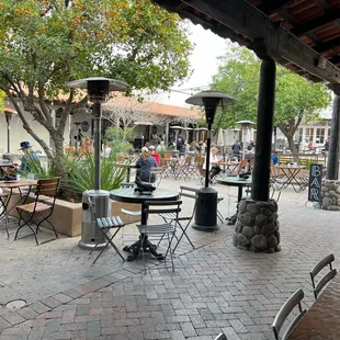 Beautiful courtyard patio