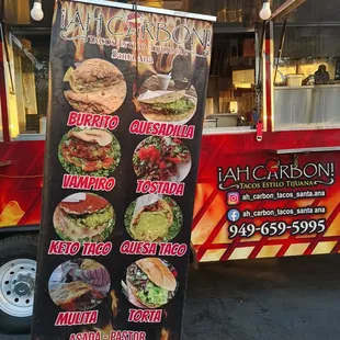 Their menu, simple yet so satisfying.