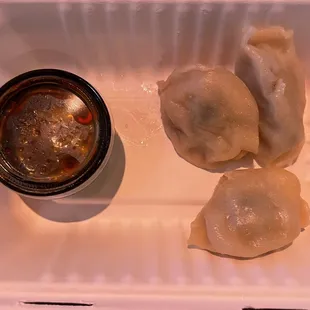 Pork and shrimp dumplings