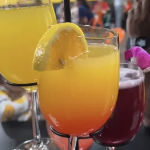 Love the mimosas tower