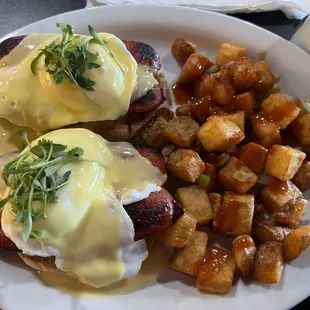 Sausage Egg Benedict