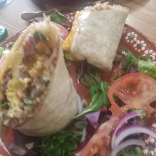 Breakfast Steak Burrito