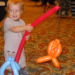 Iron Man Celebration Balloon Twisting and Face Painting event!