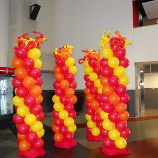 KFC National Ops Meeting Balloon Columns. They lasted all week! And looked amazing