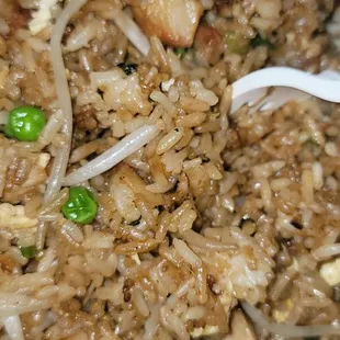 Pork fried rice