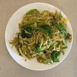 Vegetable Singapore Noodles