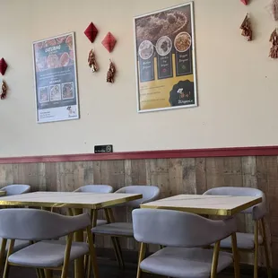 Interior seating. Clean and nice.