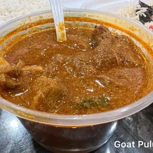 Telangana Goat Curry ~ so good, super spicy, perfectly spiced for my palate ~
