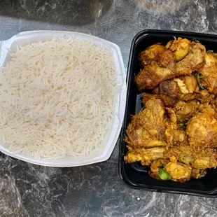 Rice &amp; Chicken Fry