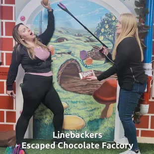 Chocolate Factory was my favorite game here!