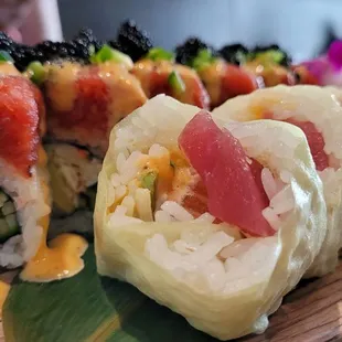 Crazy maki and Black Hawks maki