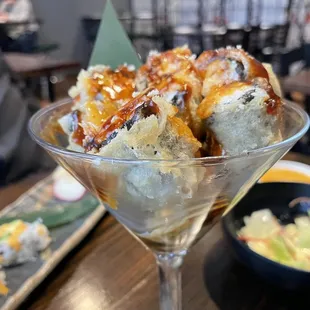 sushi and sashimi, food