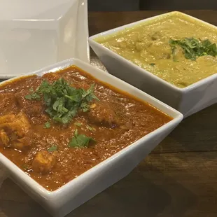 Chicken Vindaloo &amp; Butter Chicken