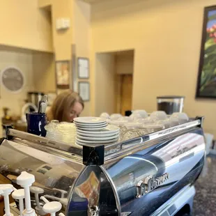 Bougie espresso machine with better lighting