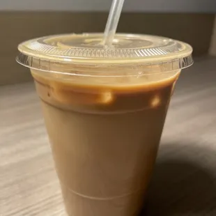 Iced Vanilla Latte