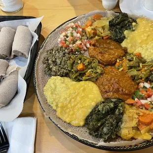 Veggie Combo 2 (8 kind of veggies) for two - $28.50