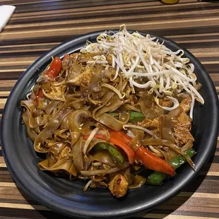 Drunken noodles