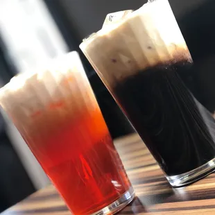 Thai tea and Thai coffee