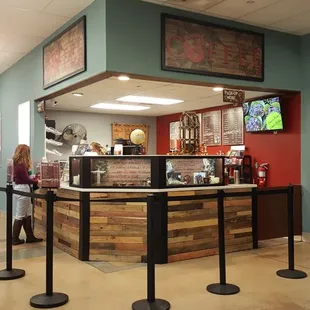 Front Counter at Ahava Coffee